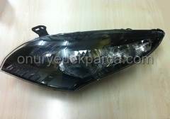 Renault Megane 3 İçi Siyah Sol Far  260606209R 260602545R