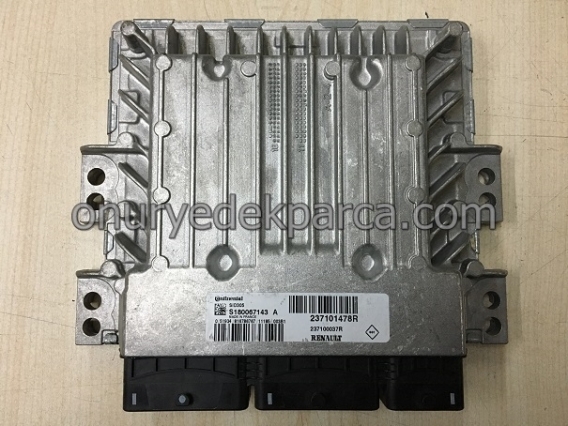 megane 3 fluence 1.5 dci 110 bg enjeksiyon motor beyni ecu 237101478R 237100037R